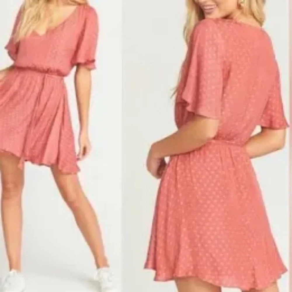 Show Me Your Mumu Anastasia Polka Dot Dress Medium - Picture 2 of 7